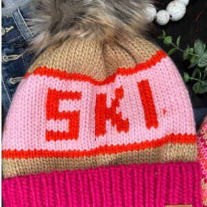 Tahoe Pom Ski Hat